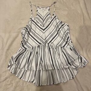 LOU AND GRAY Peplum blouse Size L